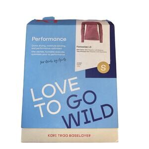 Kari Traa Fantastisk L/S Small Base Layer Shirt Polyester Fucha/pink 185g NIB